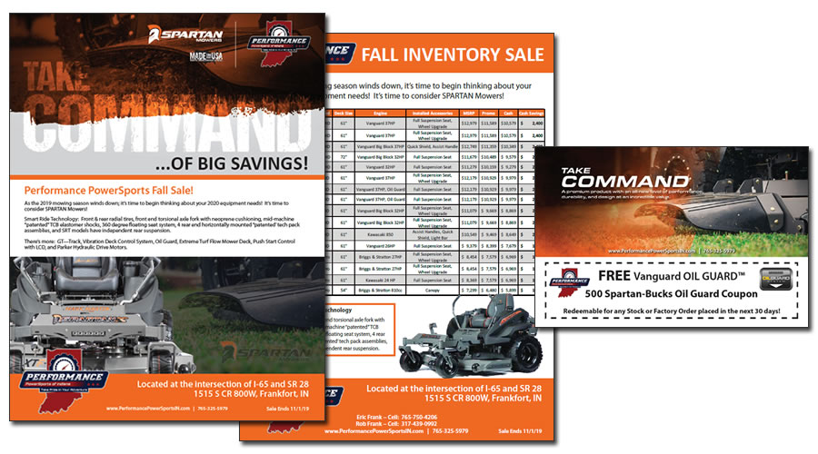 Performance PowerSports of Indiana fall savings coupon