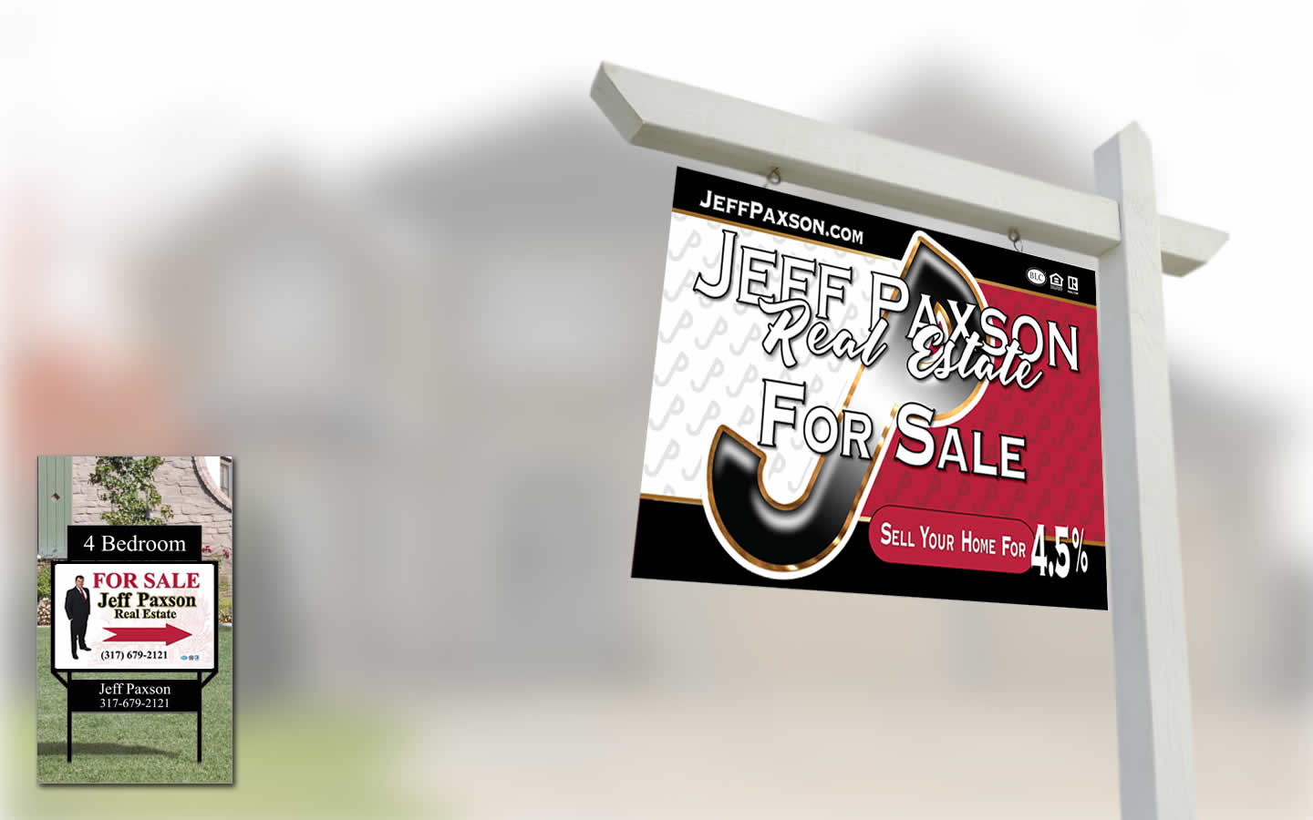 jeff paxson real estate signs