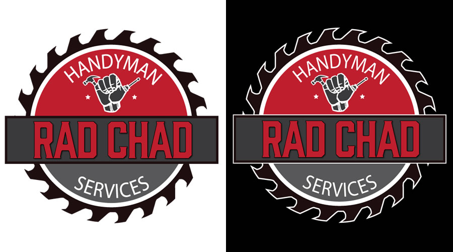 rad chad handyman services logo